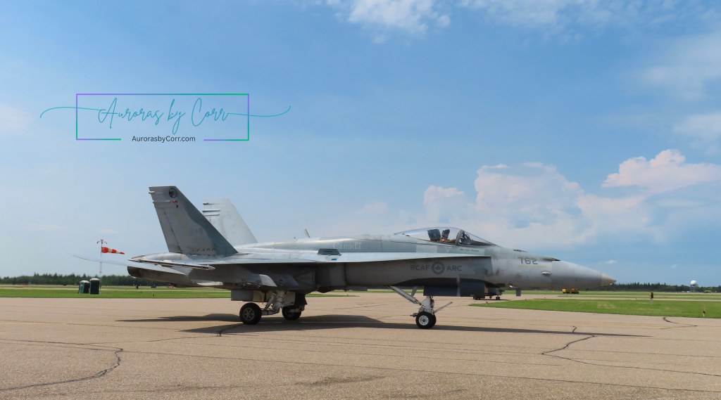 CF-18 Hornet Taxiing for Takeoff at the Cold Lake Air Show 2026